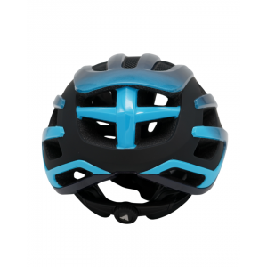 Helm blauw achter