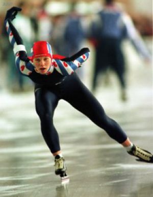 Tonny de Jong, the first international champion with Viking clap skates